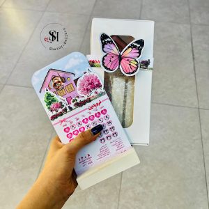 تقویم رومیزی 1405 با طرح خانه رویایی